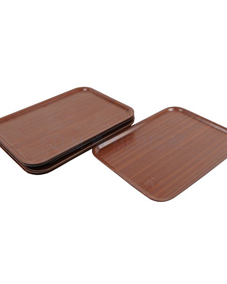 Dark Wood Trays Priced Individually 